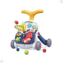 Andador Infantil C/Mesinha De Atividades 3 Em 1 18086 - Buba