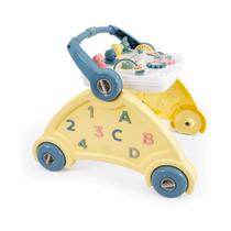 Andador Infantil Didático Picolor Amarelo com Som - Poliplac