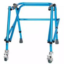 Andador Infantil Dobrável Em Alumínio- Altura Ajustável