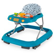 Andador Infantil Individual Tutti Baby Safari II Até 12 Kg. 3 Níveis Altura Azul