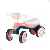 Andador Infantil Motoca Rosa C/ Som E Luzes 8107 - Braskit