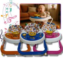 Andador Infantil Musical Para Criança Andaja Bebê Heróis da Floresta Click Babys