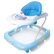 Andador Infantil Musical Piano Interativo Baby Style Azul - 4079337261992