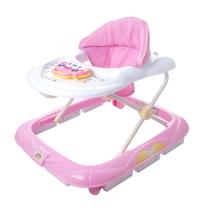 Andador Infantil Musical Piano Interativo Baby Style Rosa - 4079337251993