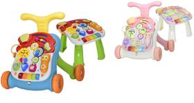 Andador Infantil Para Bebê de Empurrar Mesinha Brinquedos Interativos Multmaxx Andador Infantil Para Bebê de Empurrar Mesinha Brinquedos Interativos Multmaxx