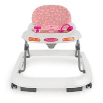 Andador Infantil Princesa Tutti Baby com Regulagem e Brinquedos