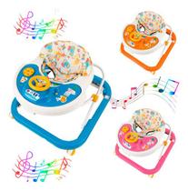 Andador Infantil Rosa Musical para Bebe Softway