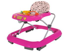 Andador Infantil Safari Rosa Tutti Baby