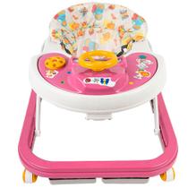 Andador Infantil Sonoro até 12 Kg Styll Baby Softway Rosa