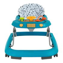 Andador Menino Infantil Safari II Azul Musical Tutti Baby