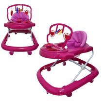 Andador Musical Infantil Bebe Styll - Menina Cor:Rosa