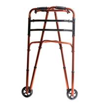 Andador ortopédico de alumínio com rodas dobravel e articulado Ortho Pauher