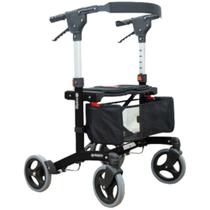 Andador Ortopédico para Adultos e Idosos Walker Plus Preto Tamanho M Freedom