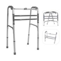 Andador Ortopédico Para Idoso 3 Barras Dobrável Articulado Alumínio Hidrolight