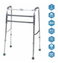 Andador para Idoso Adulto até 130kg Dobrável Ortopédico D10 Dellamed Andador para Idoso Adulto até 130kg Dobrável Ortopédico D10 Dellamed