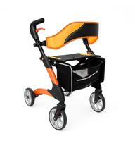 Andador Para Idoso Adulto Com Rodas E Freios Dobrável Com Assento E Cesto Até 100kg - Health Clean Andador Para Idoso Adulto Com Rodas E Freios Dobrável Com Assento E Cesto Até 100kg - Health Clean