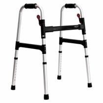 Andador Para Idoso Adulto Dobrável Mercur 130kg + Sacola De Transporte