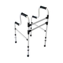 Andador para Idosos Alumínio 2 Níveis Dobrável Resistente até 130 kg