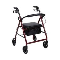 Andador Rollator Walker McKesson Ligero de Aluminio con Capacidad de 136 kg