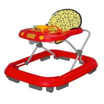 Andador Safari Vermelho (Até 12 Kg) - Tutti Baby Andador Safari Vermelho (Até 12 Kg) - Tutti Baby