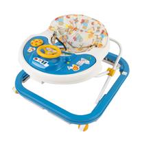 Andador Sonoro Soft Way Até 12kgs Styllbaby Azul Menino