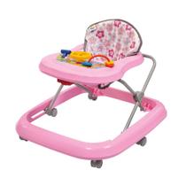 Andador Tutti Baby Toy Musical - Até 15 kg - Rosa Bebê