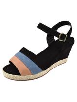 andalia Feminina Anabela Corda Plataforma Confortavel andalia Feminina Anabela Corda Plataforma Confortavel