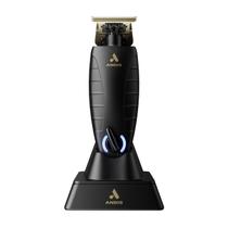 Andis 74150 GTX-EXO Aparador profissional de barba e cabelo com fio/sem fio, bateria de íons de lítio, com base de carregamento, preto Andis 74150 GTX-EXO Aparador profissional de barba e cabelo com fio/sem fio, bateria de íons de lítio, com base de carregamento, preto