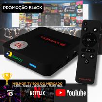 Android TV Box Smart com Netflix e YouTube Android TV Box Smart com Netflix e YouTube