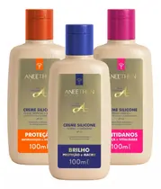 Aneethun 3 Cremes De Silicone Linha A - 100ml Cada