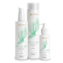 Aneethun AntiQueda Kit Trio (Shampoo, Bálsamo e Loção)