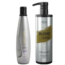 Aneethun Blond Sh. Matizante 300ml +Wess Blond Cond. 500ml