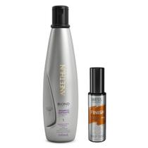 Aneethun Blond Shampoo Matizante 300ml + Wess Finish 50ml