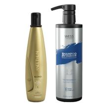 Aneethun Blond Silver Shampoo 300ml+Wess Nano Passo 1 -500ml