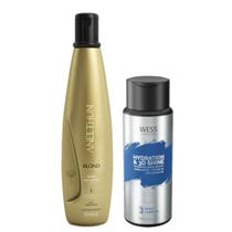 Aneethun Blond Silver Shampoo 300ml+Wess Nano Passo 3 -250ml