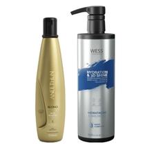 Aneethun Blond Silver Shampoo 300ml+Wess Nano Passo 3 -500ml