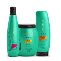 Aneethun Cachos Shampoo 300ml + Máscara 500g + Finalizador Crespos 250g Aneethun Cachos Shampoo 300ml + Máscara 500g + Finalizador Crespos 250g