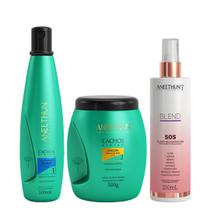 Aneethun Cachos System Kit Condicionador Máscara e Blend SOS Fluído Reconstrutor 210ml Aneethun Cachos System Kit Condicionador Máscara e Blend SOS Fluído Reconstrutor 210ml