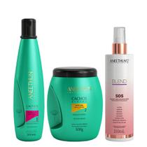 Aneethun Cachos System Kit Shampoo Máscara e Blend SOS Fluído Reconstrutor 210ml Aneethun Cachos System Kit Shampoo Máscara e Blend SOS Fluído Reconstrutor 210ml