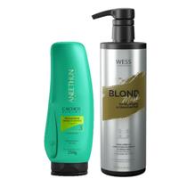 Aneethun Final. e Cachos System250g+Wess Blond Mask500ml