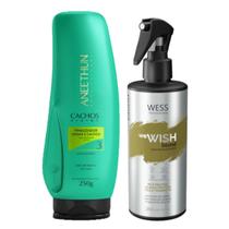 Aneethun Final. e Cachos System250g+Wess We Wish Blond260ml