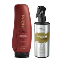 Aneethun Finali. Force System 250g +Wess We Wish Blond 260ml