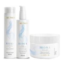 Aneethun Hidra Shampoo 300ml + Máscara 250g + Finalizador 210ml Aneethun Hidra Shampoo 300ml + Máscara 250g + Finalizador 210ml