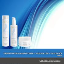 Aneethun Hidra Shampoo 300Ml+Máscara 250G+Finalizador 210Ml