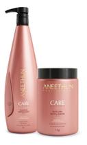 Aneethun Kit Care System Shampoo Litro E Máscara Kg