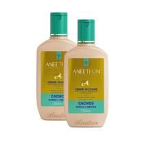 Aneethun Linha A Kit 2 Creme de Silicone Cachos 250ml