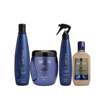 Aneethun Linha A Shampoo 300ml + Mascara 500g + Creme 250ml + Spray 150ml