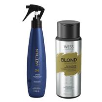 Aneethun Linha A Spray Termo. 150ml+Wess Blond Shampoo250ml