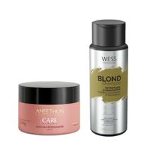 Aneethun Máscara Care System 250g +Wess Blond Shampoo 250ml