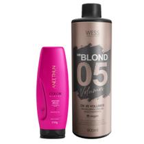 Aneethun Máscara Color System250g +Wess OX 5 Vol. 900ml